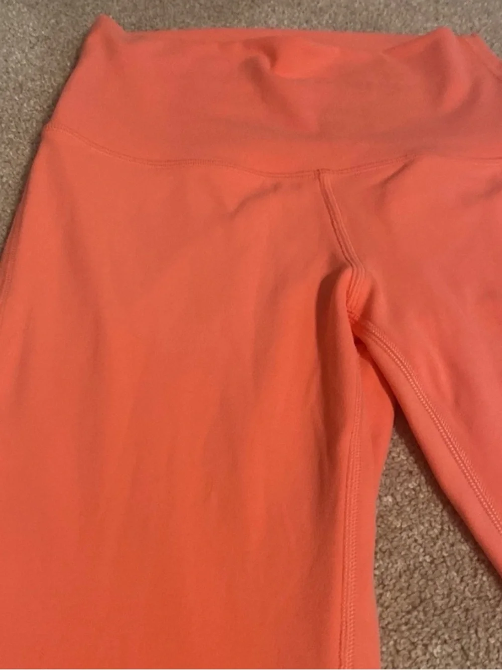 Lululemon High-Waist Coral Leggings